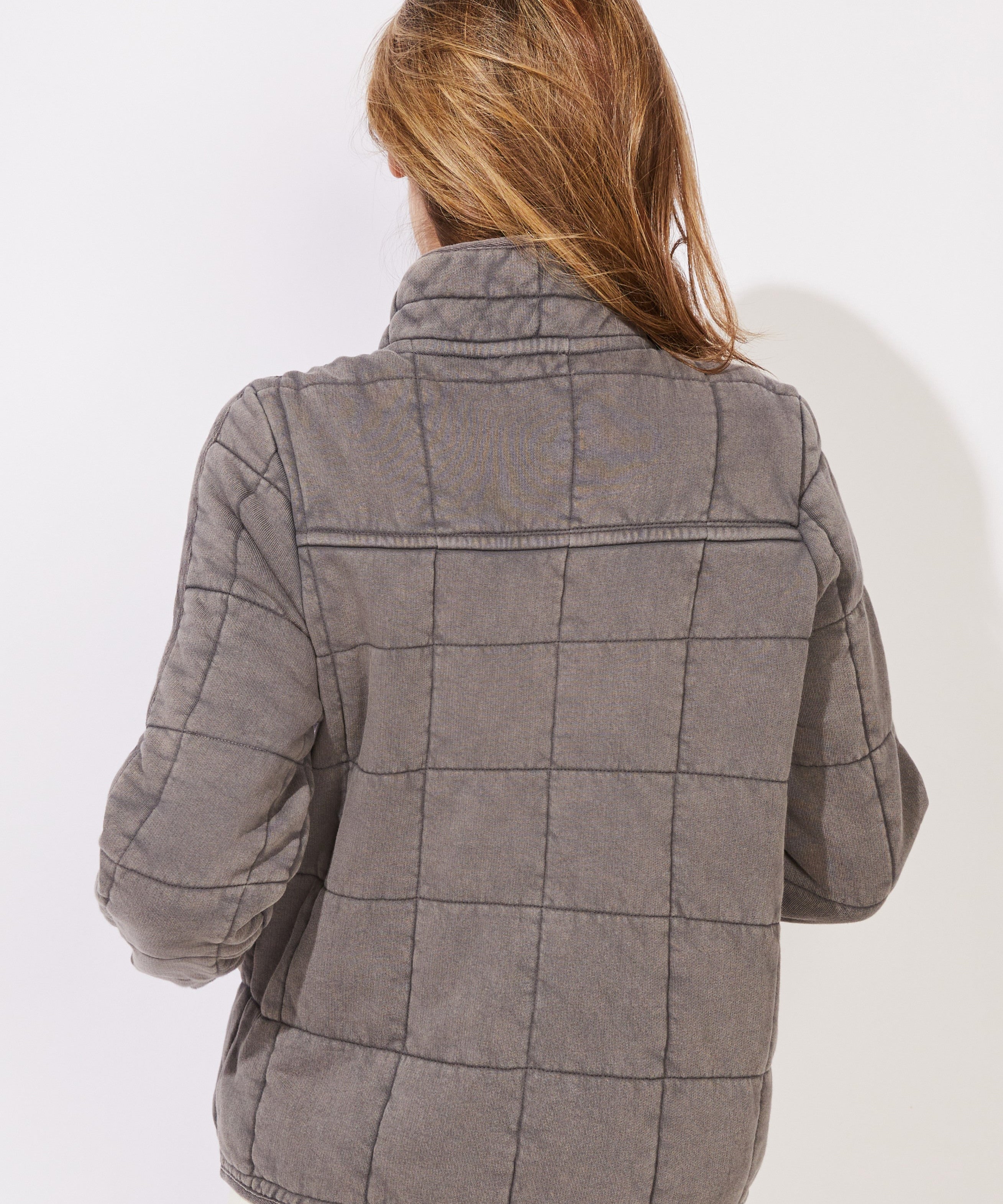 Washed Quilt Hillside Jacket - Volcano