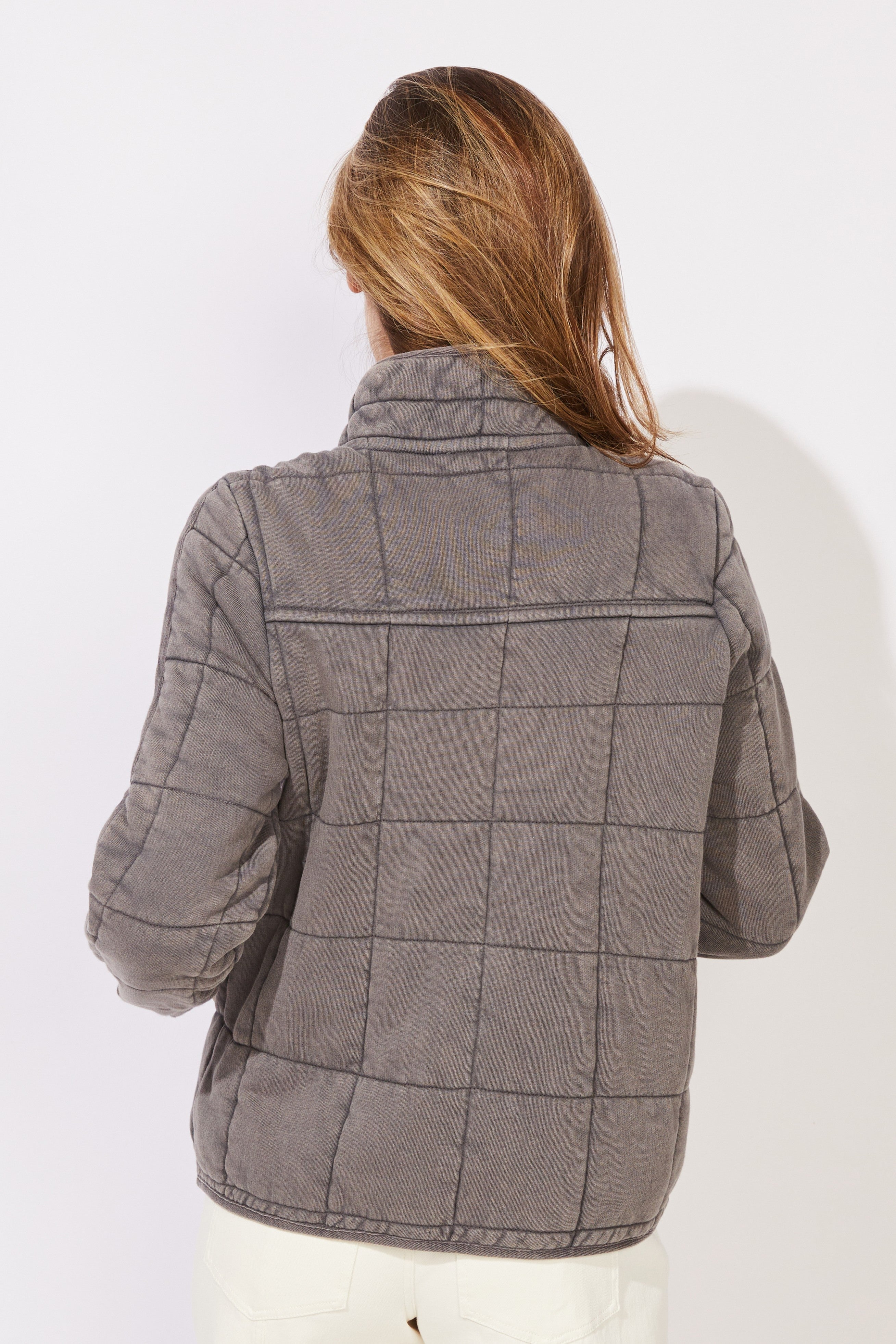 Washed Quilt Hillside Jacket - Volcano