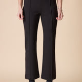 Luxe Ponte Kickflare Pant - Black