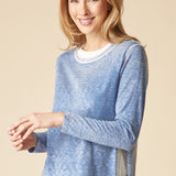 Layered Looks Sweater - Tide