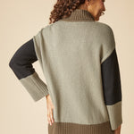 Yin Yang Mix It Up Tunic - Umber