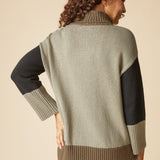 Yin Yang Mix It Up Tunic - Umber