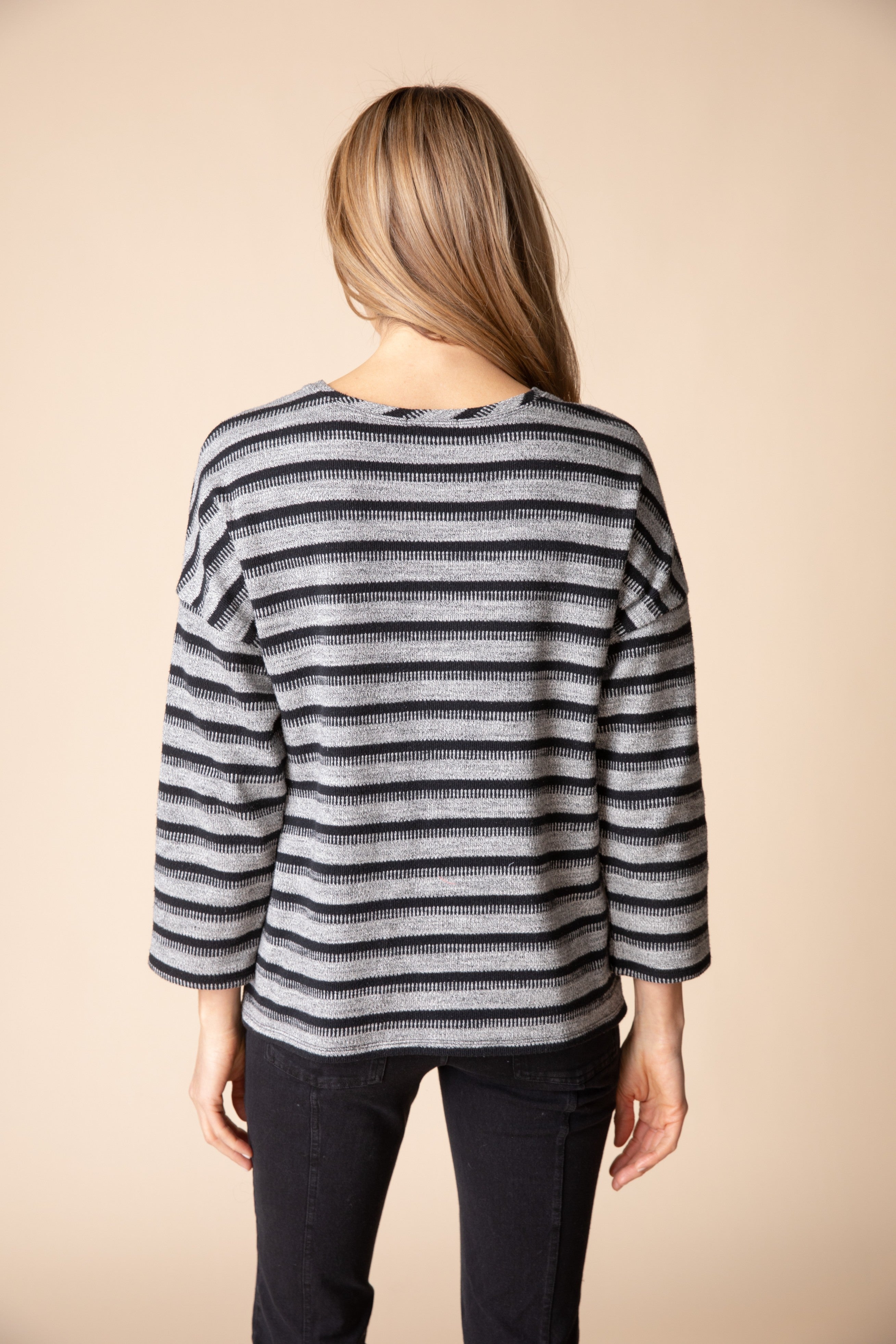 Between the Lines Stay in Line Sweater - Winter White