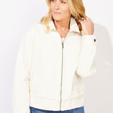 Knit Denim Boundless Jacket - Pearl