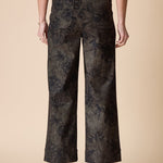 Luxe Cord Patch Pocket Ankle Pant - Umber
