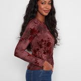 Long Sleeve Merlot