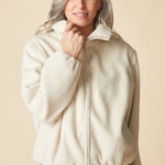 Faux Fur Cocoon Jacket