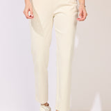 Comfort Knit Denim Straight Jean - Pearl