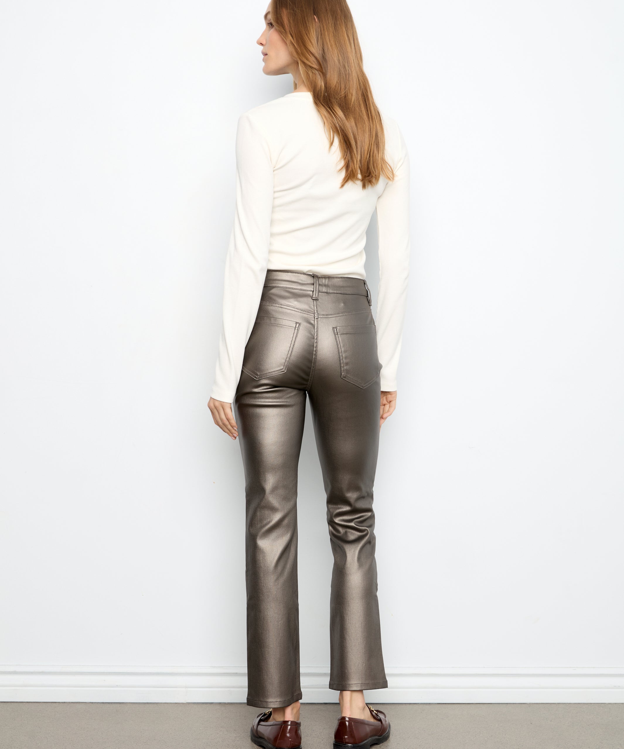 Slim Leg Metallic