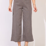 Knit Denim Crop Jean - Volcano