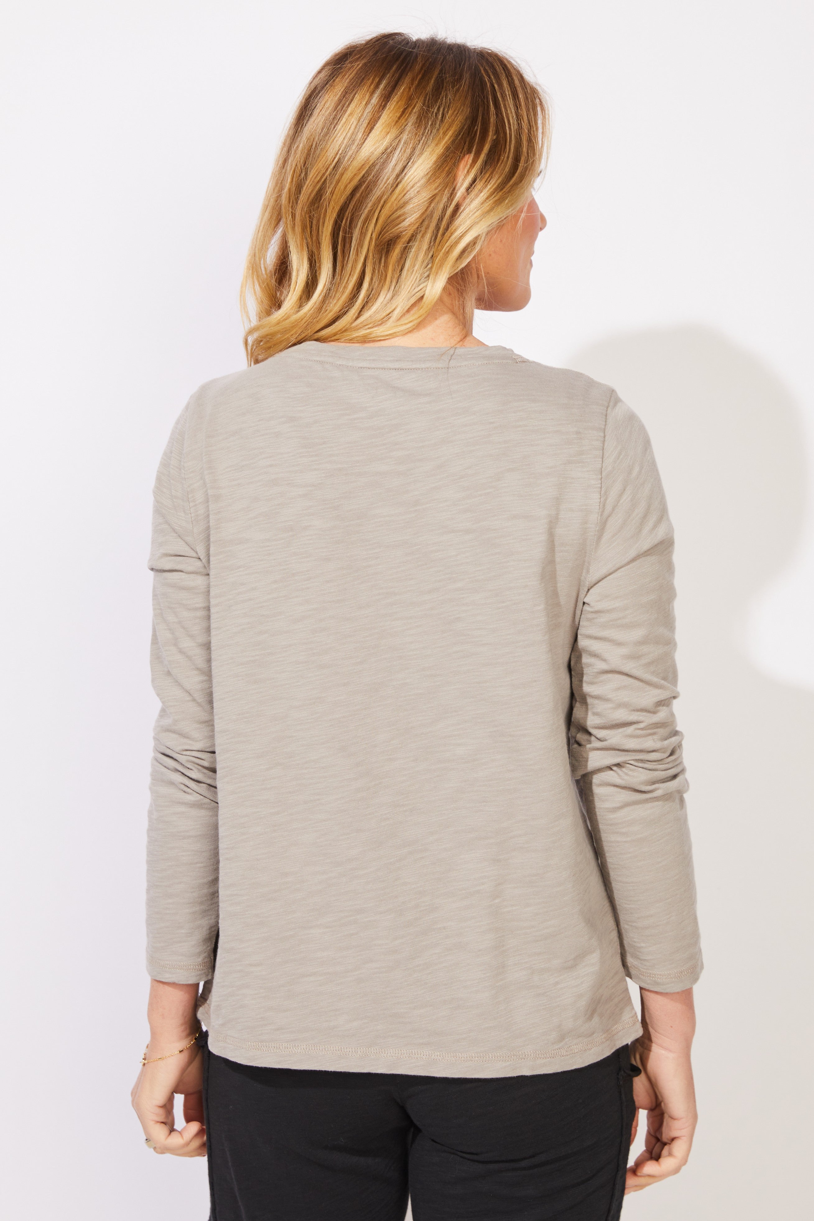 Destination Cat Crew Tee - Fog