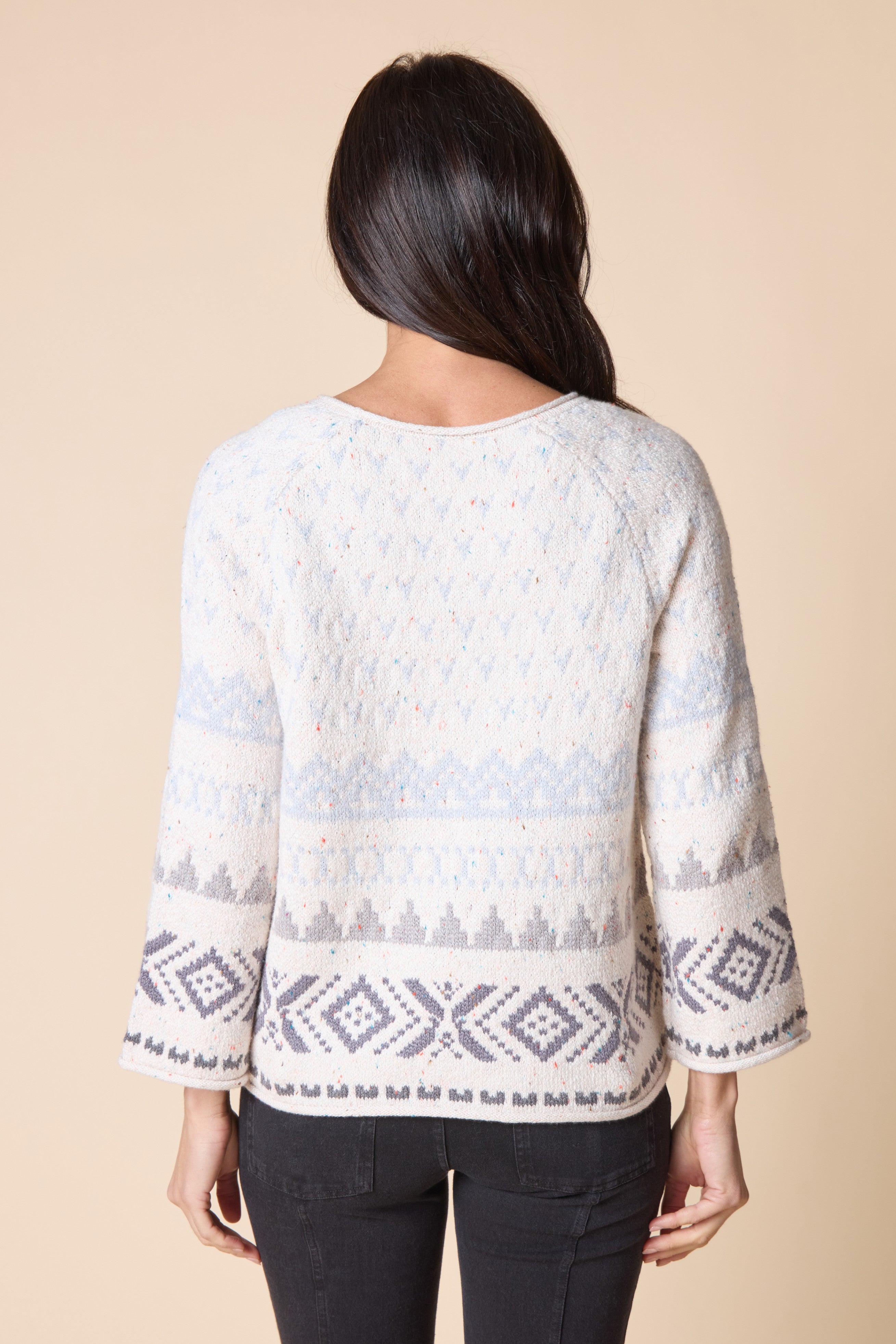 Snow Day Alpine Sweater - Winter White