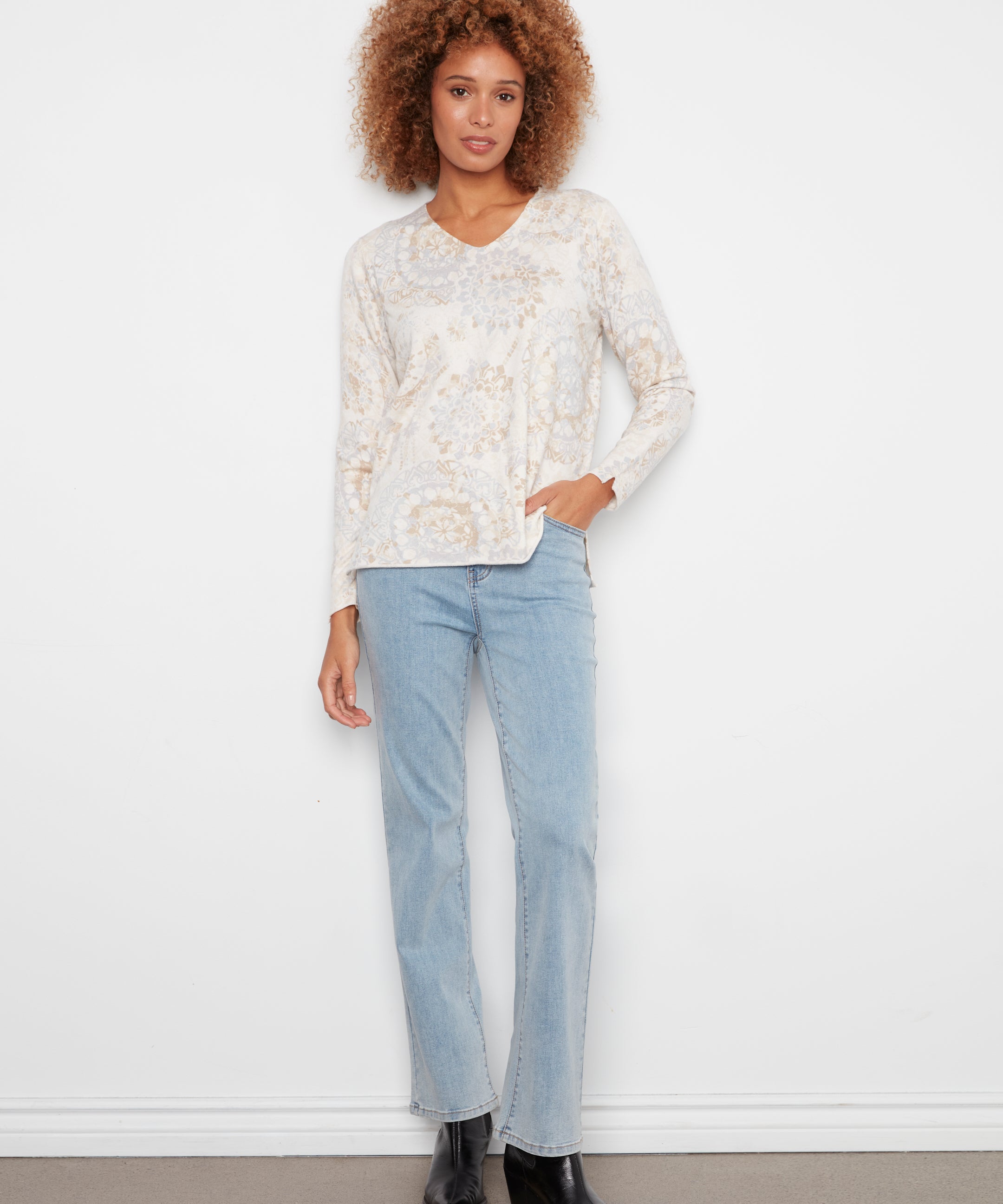 Printed Long Sleeve Timeless