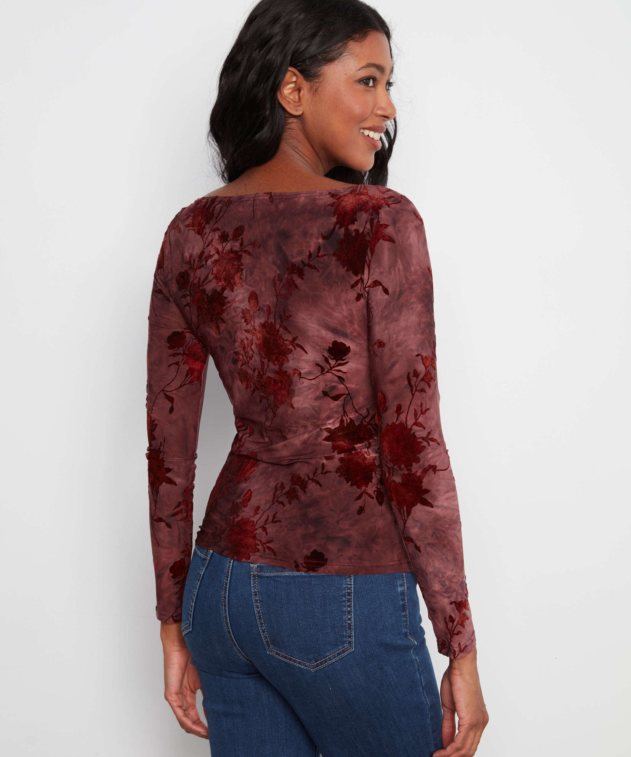 Long Sleeve Merlot