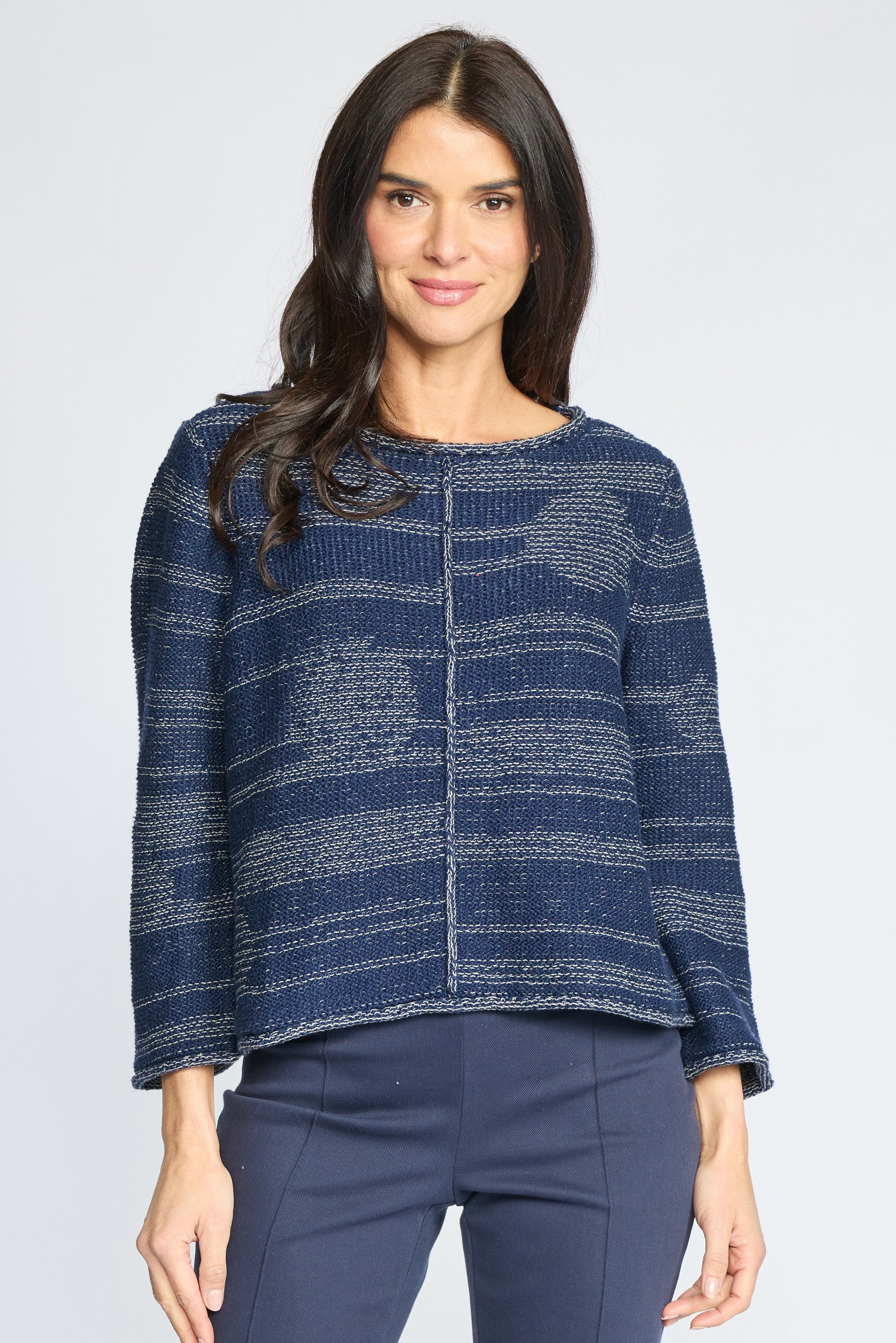 Connect the Dots Pullover - Navy