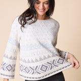 Snow Day Alpine Sweater - Winter White