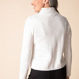 Harvest Tweed Birchwood Cardi - Winter White
