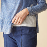 Layered Looks Sweater - Tide