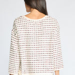 Velura Knit Lustre Pullover - Ivory