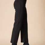 Luxe Ponte Kickflare Pant - Black