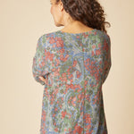 Super Soft Fleece Boxy Crew - Fern