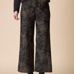Luxe Cord Patch Pocket Ankle Pant - Umber
