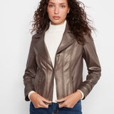 Foil Vintage Faux Leather Hunter