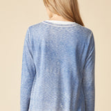 Layered Looks Sweater - Tide