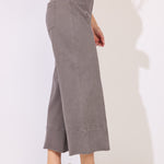 Knit Denim Crop Jean - Volcano