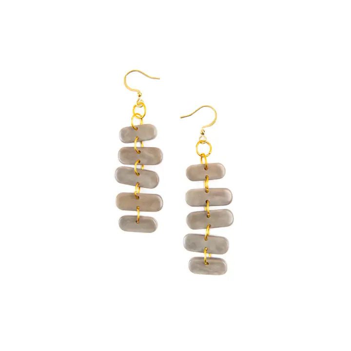 Fiorella Earrings - Tagua by Soraya Cedeno - 615953926637 - Sugar River Shoppe - 
