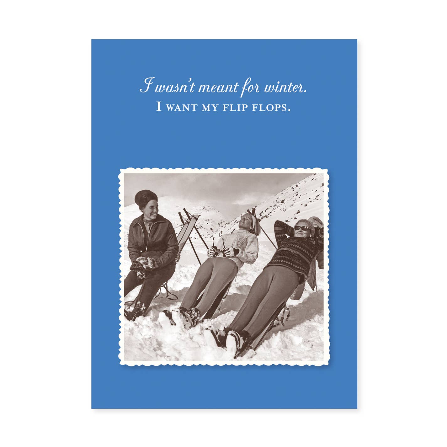 Flip Flops Holiday Card - Shannon Martin Design - 810098929141 - Sugar River Shoppe - 