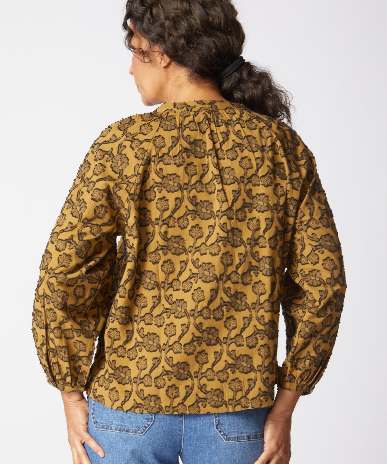 Floral Jacquard Romance Shirt - Habitat - 194451614654 - Sugar River Shoppe - 