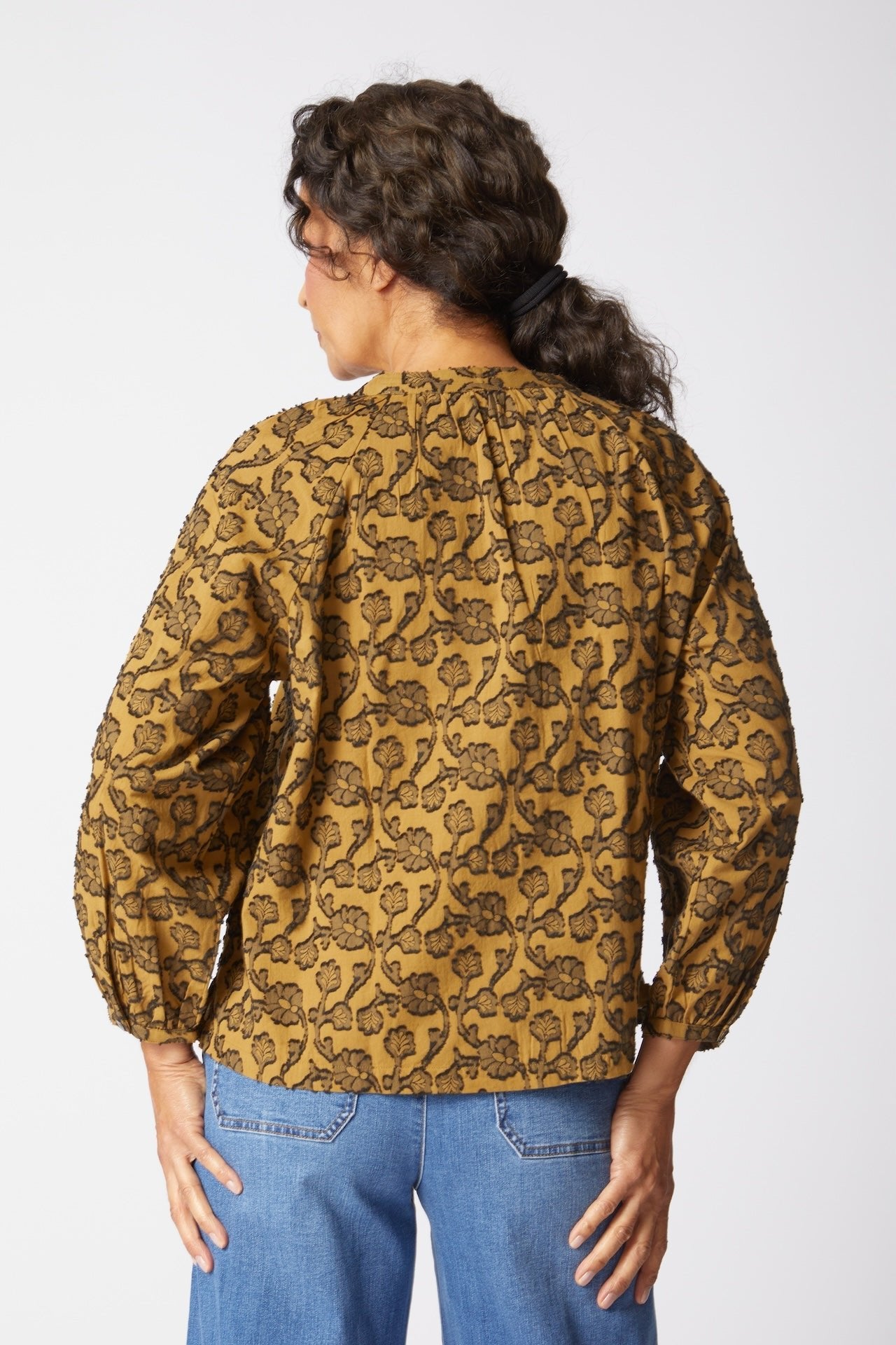 Floral Jacquard Romance Shirt - Habitat - 194451614654 - Sugar River Shoppe - 