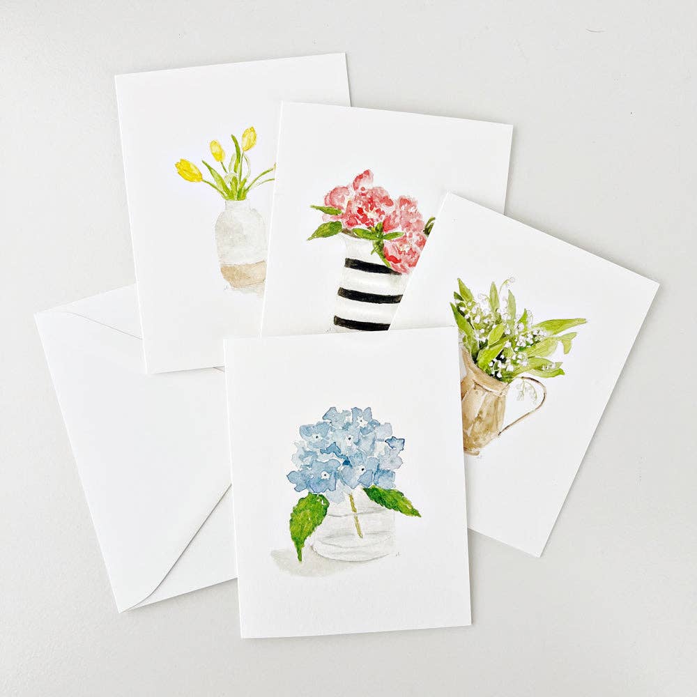 Flower notecards set - emily lex studio - 29472296 - Sugar River Shoppe - 