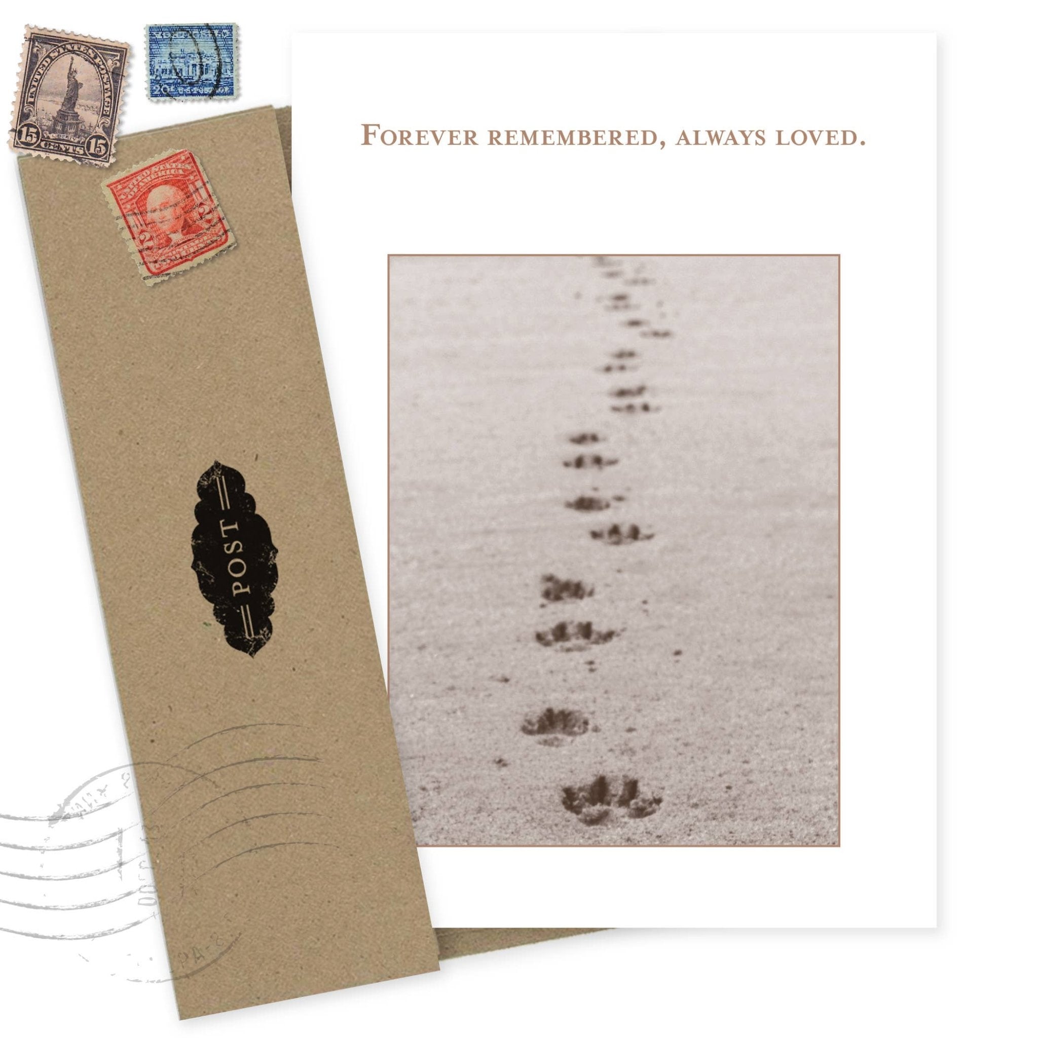 Forever Remembered Pet Sympathy Card - Shannon Martin Design - 810098927888 - Sugar River Shoppe - 