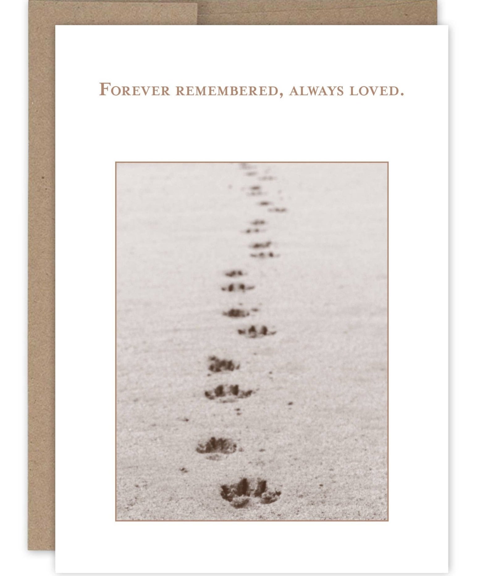 Forever Remembered Pet Sympathy Card - Shannon Martin Design - 810098927888 - Sugar River Shoppe - 
