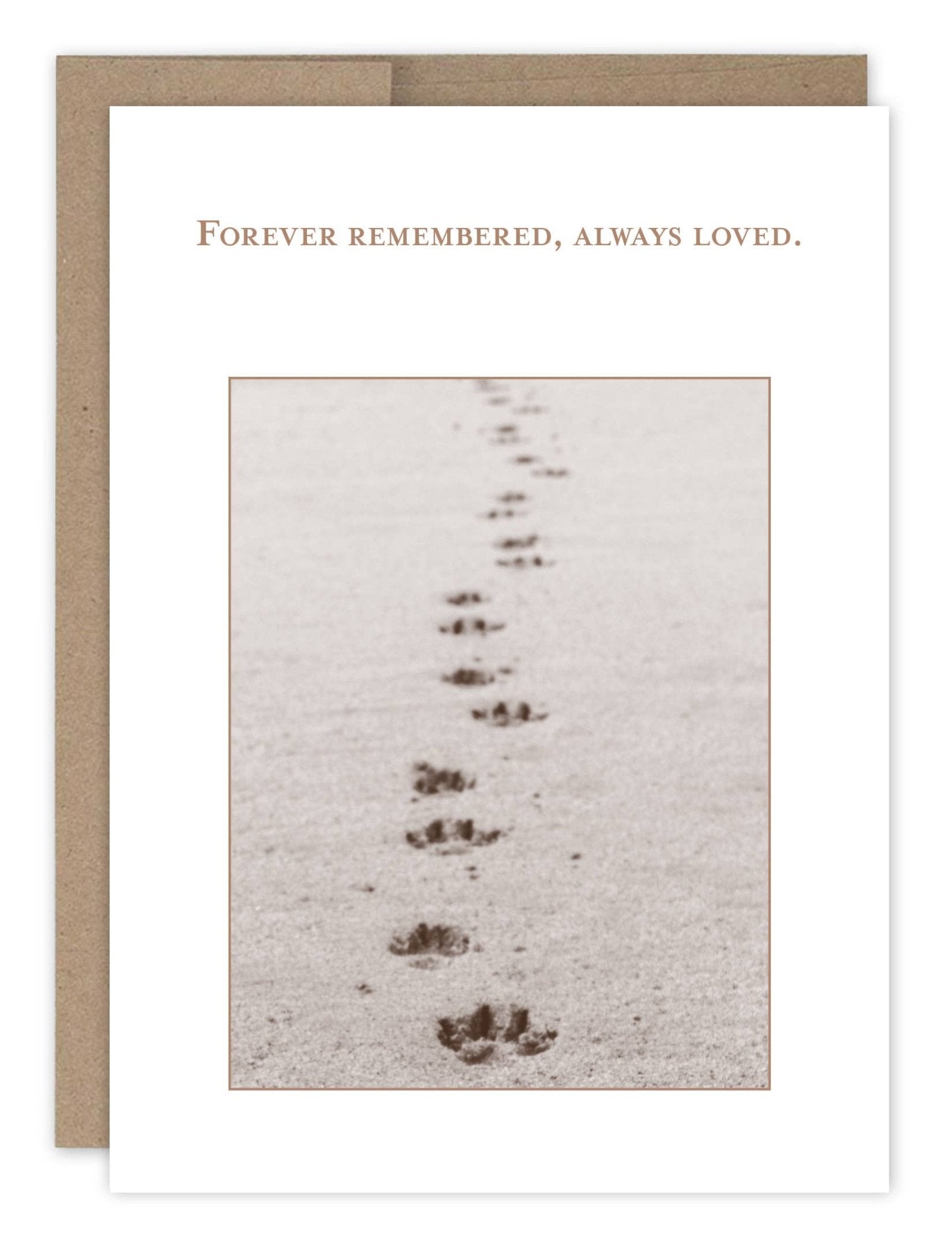 Forever Remembered Pet Sympathy Card - Shannon Martin Design - 810098927888 - Sugar River Shoppe - 