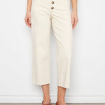 Front Button - Fly Crop Pants - Natural - Charlie B - 690178751202 - Sugar River Shoppe - 
