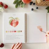 Fruit watercolor workbook - emily lex studio - 810139740674 - Sugar River Shoppe - 
