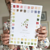 Fruit watercolor workbook - emily lex studio - 810139740674 - Sugar River Shoppe - 