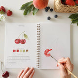 Fruit watercolor workbook - emily lex studio - 810139740674 - Sugar River Shoppe - 