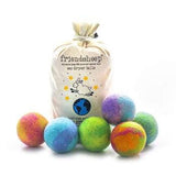 Galaxy Tie Dye Eco Wool Dryer Balls - Hippie - Friendsheep - 722698949125 - Sugar River Shoppe - 
