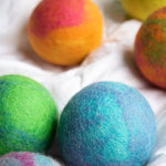 Galaxy Tie Dye Eco Wool Dryer Balls - Hippie - Friendsheep - 722698949125 - Sugar River Shoppe - 