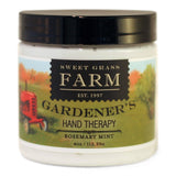 Gardener's Natural Hand Therapy Cream - Sweet Grass Farm - 836073070042 - Sugar River Shoppe - 