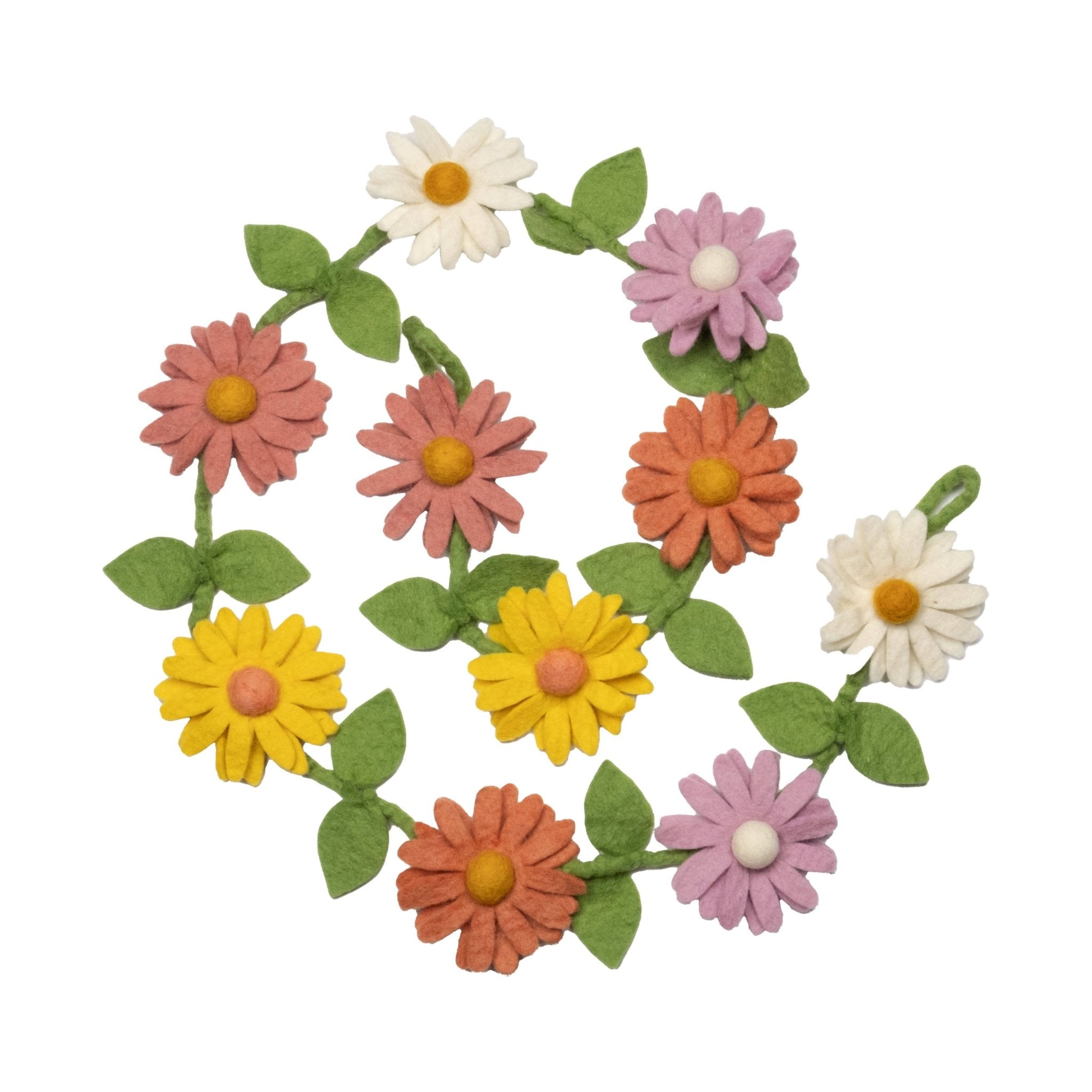 Garland - Flower - Pastel Daisy - Wall Decor - The Winding Road - 9650472 - Sugar River Shoppe - 