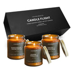 Gift Set - Amber Jar Candles - 3 Pack - Calyan Wax Co. - 850048226104 - Sugar River Shoppe - 