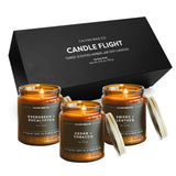 Gift Set - Amber Jar Candles - 3 Pack - Calyan Wax Co. - 850048226104 - Sugar River Shoppe - 