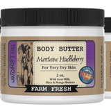 Goat Milk Body Butter | Nourishing Moisturizer for Dry Skin | Natural Skincare - Windrift Hill Goat Milk Skincare - 804551436512 - Sugar River Shoppe - 
