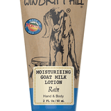 Goat Milk Body Lotion — 2oz Travel - Windrift Hill Goat Milk Skincare - 804551436413 - Sugar River Shoppe - 