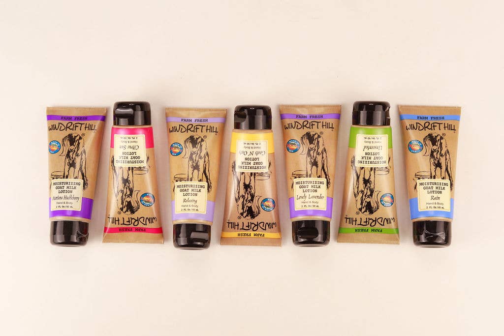 Goat Milk Body Lotion — 2oz Travel - Windrift Hill Goat Milk Skincare - 804551436437 - Sugar River Shoppe - 